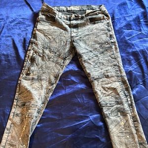 Jeanius Brand Skinny Jeans Men 30 x 32 9.5/10 Condition